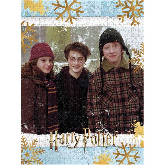Harry Potter: Christmas at Hogwarts Puslespil (550 brikker)