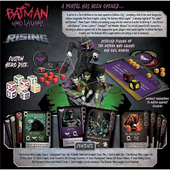 Batman: The Batman Who Laughs Rising Cooperative Dice Game *English Version*