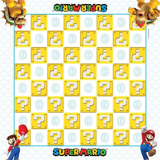 Super Mario Bros.: Mario vs. Bowser Checkers & Tic-Tac-Toe Collector