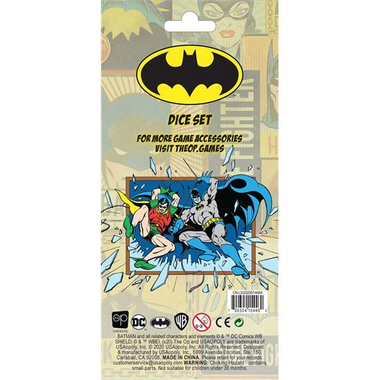 Batman: Batman Terningsæt 6 styk