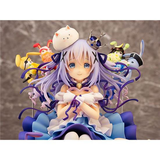 Manga & Anime: Chino & Rabbit Dolls Statue 1/7 18 cm