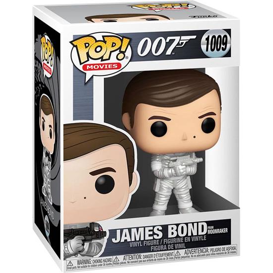 James Bond 007: James Bond (Roger Moore) POP! Movies Vinyl Figur (#1009)