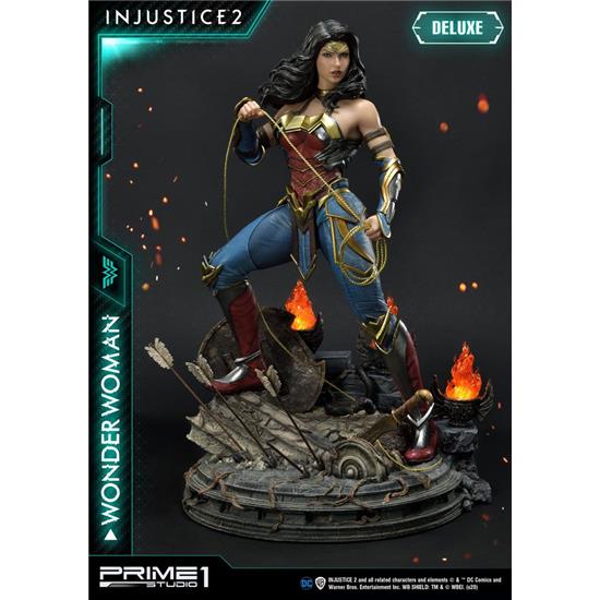 Injustice:  Wonder Woman Deluxe Version Statue 1/4 52 cm