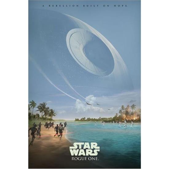 Star Wars: Rouge One Death Star Plakat