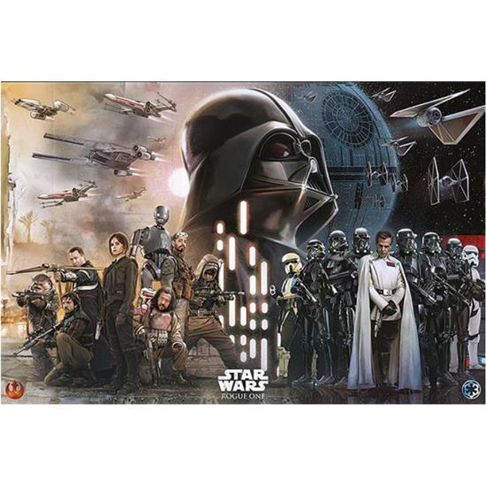 Star Wars: Rogue One Rebels vs Empire Plakat