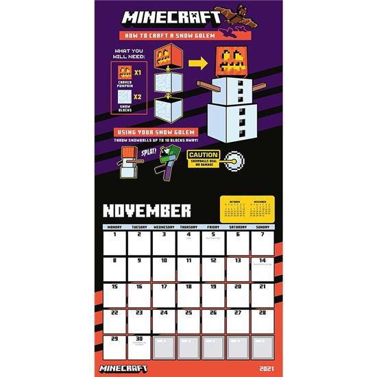 Minecraft: Minecraft Kalender 2020/2021