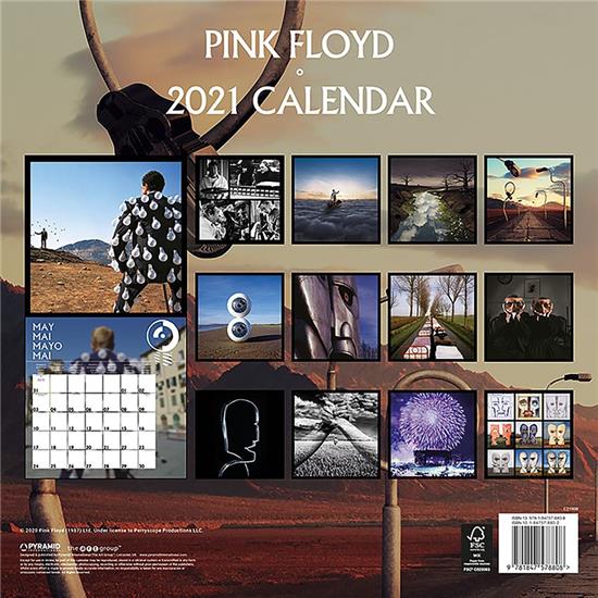 Pink Floyd: Pink Floyd Kalender 2021