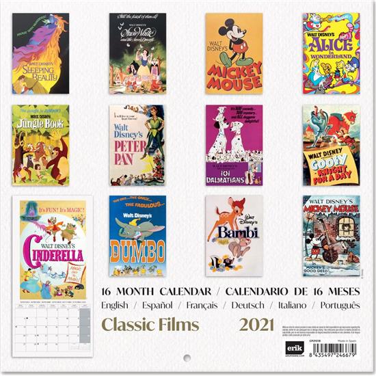 Disney: Disney Klassiker Kalender 2021
