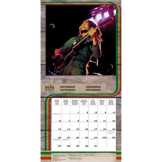 Bob Marley: Bob Marley Kalender 2021