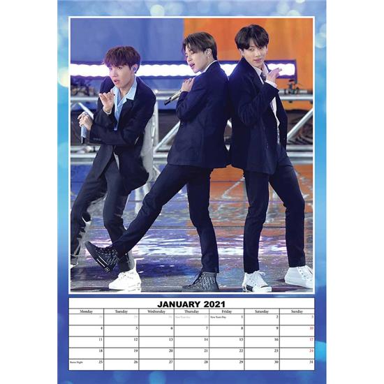 BTS: BTS Kalender 2021 A3