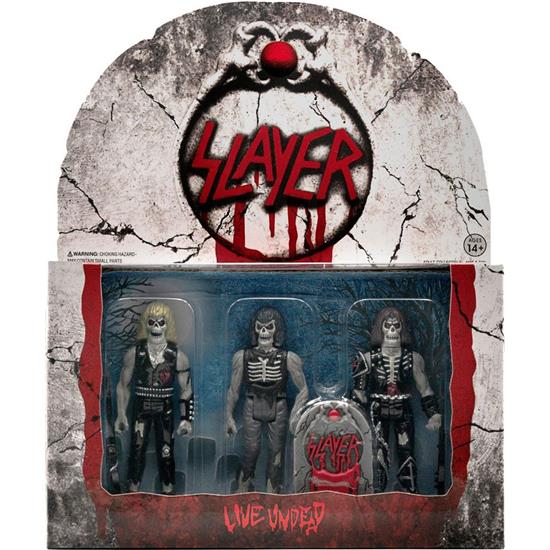 Slayer: Live Undead Slayer ReAction Action Figure 3-Pack 10 cm