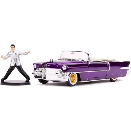 Elvis Presley: Cadillac Eldorado med Elvis Presley Figur Diecast Model 1/24
