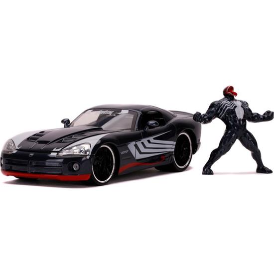 Spider-Man: Venom med Dodge Viper SRT10 2008 Diecast Model 1/24