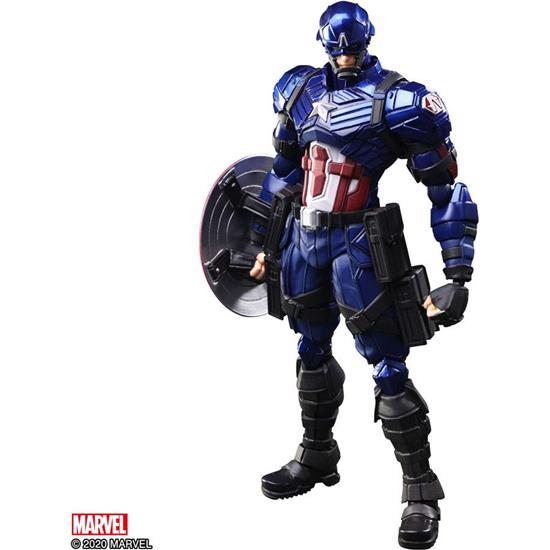 Marvel: Captain America Bring Arts Action Figure by Tetsuya Nomura 16 cm