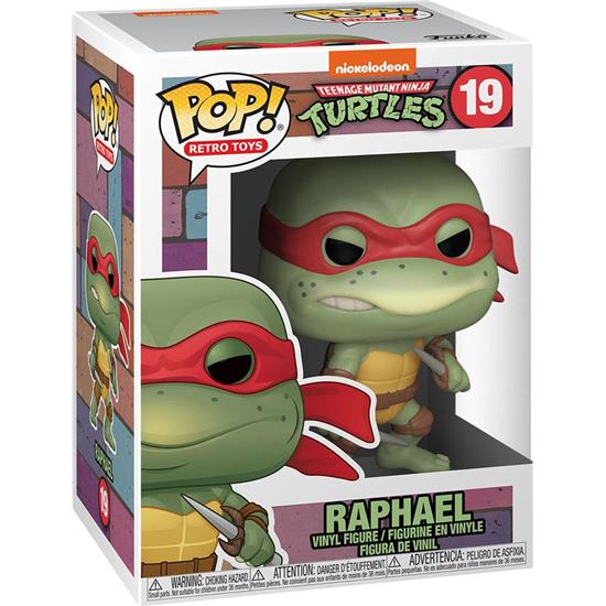 Ninja Turtles: Raphael POP! Animation Vinyl Figur (#19)