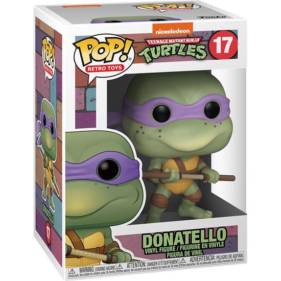 Ninja Turtles: Donatello POP! Animation Vinyl Figur (#17)