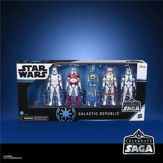 Star Wars: Galactic Republic Action Figures 5-Pack 10 cm