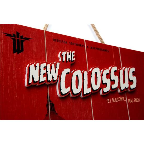 Wolfenstein: The New Colossus WoodArts 3D Wooden Wall Art 30 x 40 cm