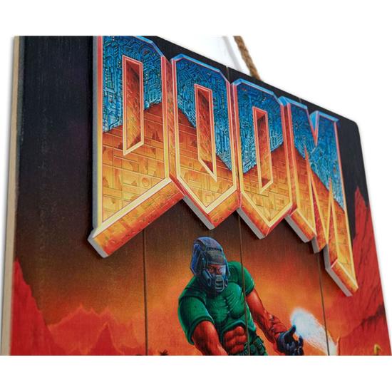 Doom: Classic Doom WoodArts 3D Wooden Wall Art 30 x 40 cm