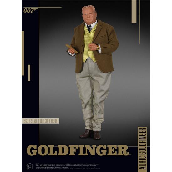 James Bond 007: Auric Goldfinger Action Figur