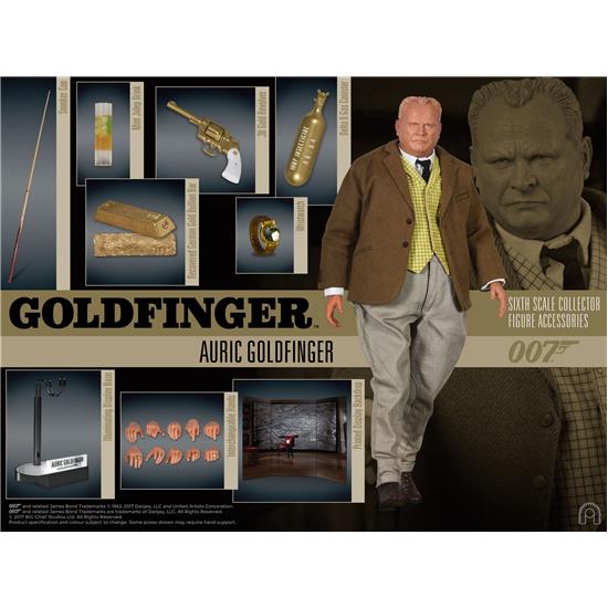 James Bond 007: Auric Goldfinger Action Figur