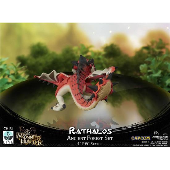 Monster Hunter: Rathalos Statue 10 cm