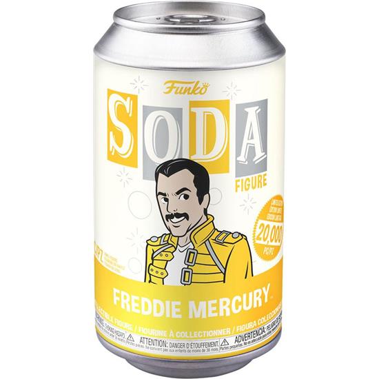 Queen: Freddie Mercury POP! SODA Vinyl Figur