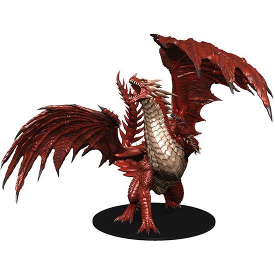 Pathfinder: Miniature Gargantuan Red Dragon pre-painted