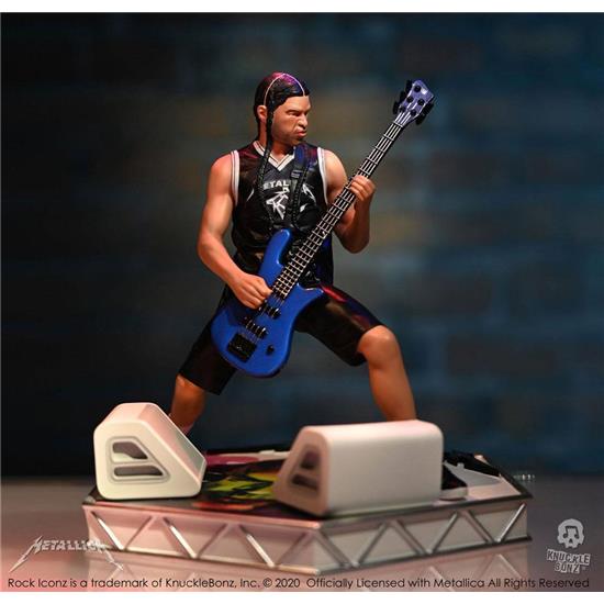 Metallica: Robert Trujillo Limited Edition Rock Iconz Statue 22 cm