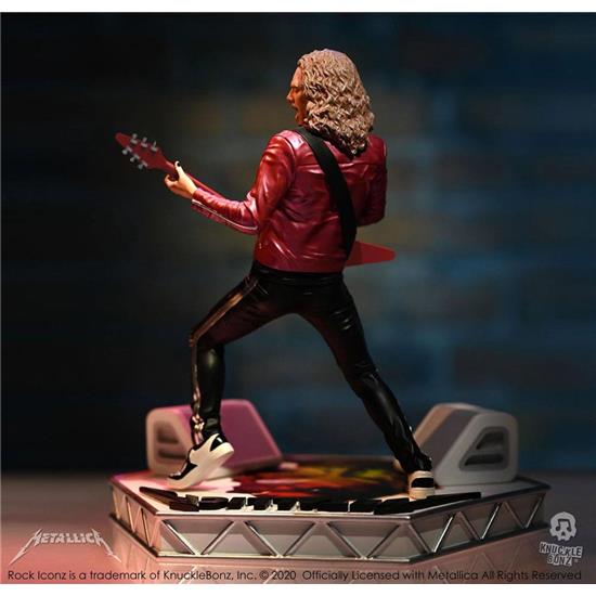 Metallica: Kirk Hammett Limited Edition Rock Iconz Statue 22 cm