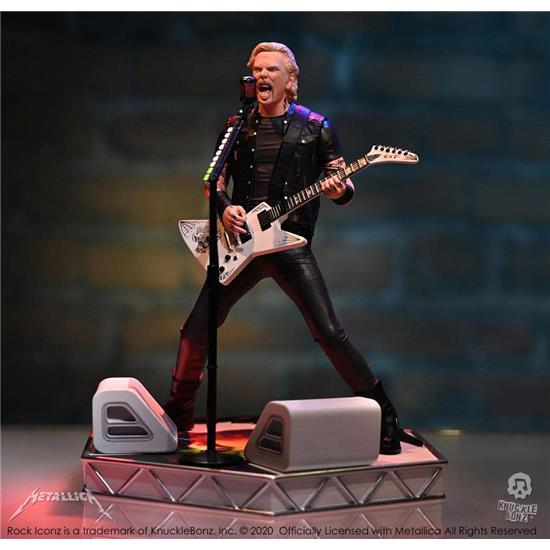 Metallica: ames Hetfield Limited Edition Rock Iconz Statue J22 cm