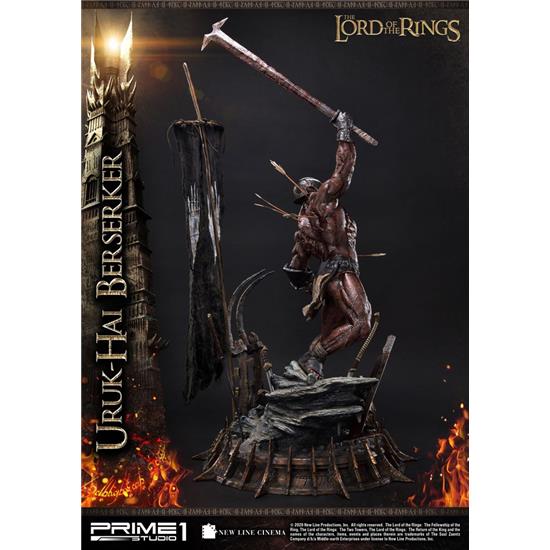 Lord Of The Rings: Uruk-Hai Berserker Statue 1/4 93 cm