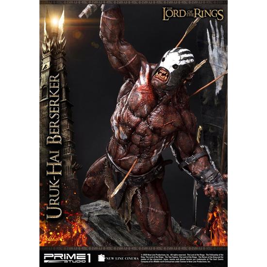 Lord Of The Rings: Uruk-Hai Berserker Statue 1/4 93 cm