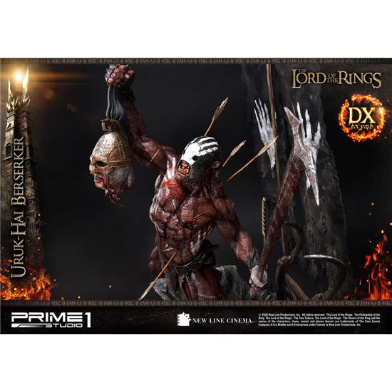 Lord Of The Rings: Uruk-Hai Berserker Deluxe Version Statue 1/4 93 cm