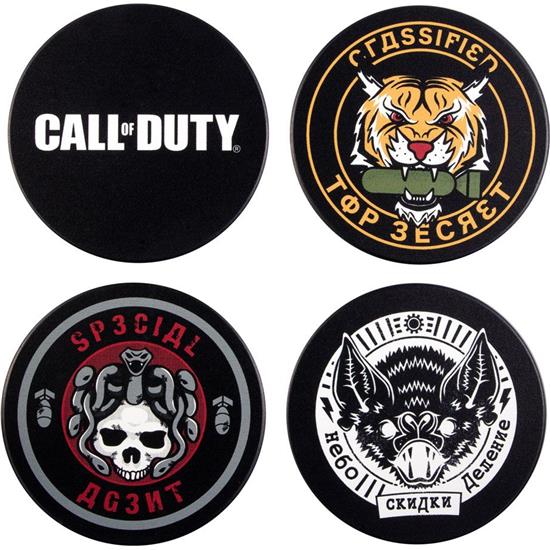 Call Of Duty: Call of Duty: Black Ops Cold War Coaster 4-Pack Badges