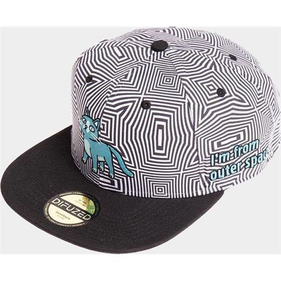 Rick and Morty: Outer Space Cat Snapback Cap