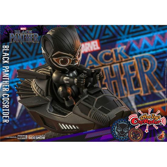 Black Panther: Black Panther CosRider Mini Figure with Sound & Light Up 15 cm