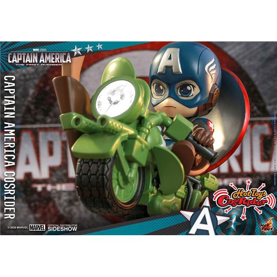 Captain America: Captain America CosRider Mini Figure with Sound & Light Up 15 cm