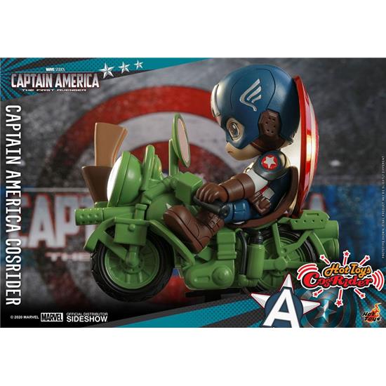 Captain America: Captain America CosRider Mini Figure with Sound & Light Up 15 cm