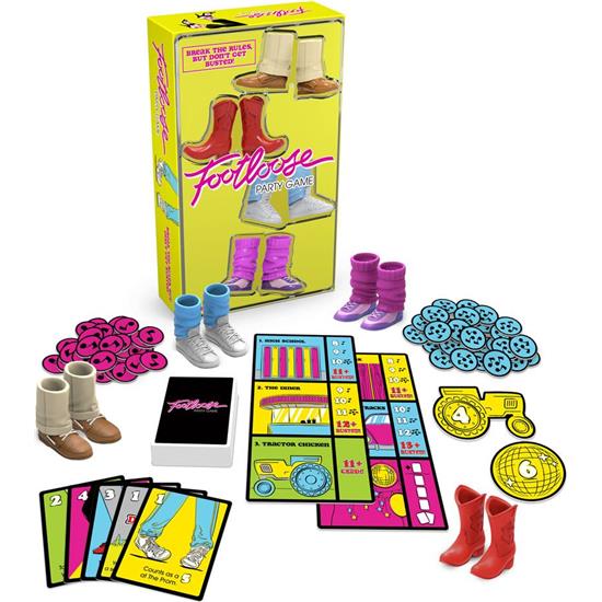 Diverse: Footloose Party Game Card Game English Version