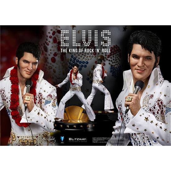 Elvis Presley: Elvis Aaron Presley Statue 1/4 52 cm