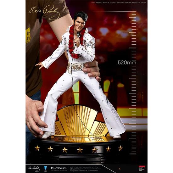 Elvis Presley: Elvis Aaron Presley Statue 1/4 52 cm