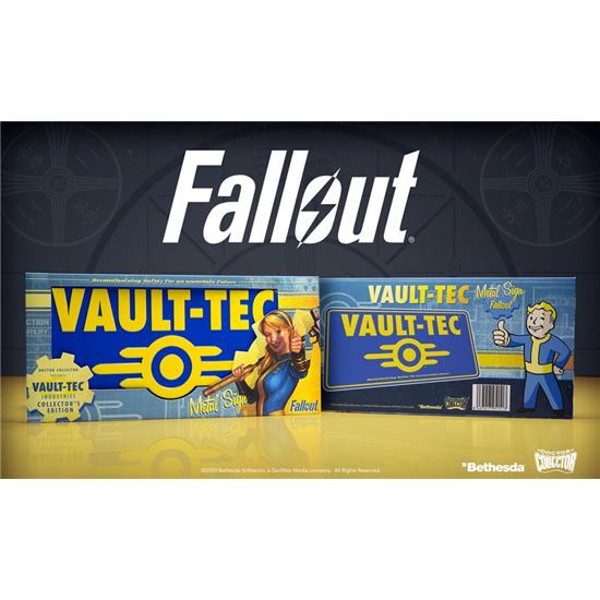 Fallout: Vaul-Tec Metal Skilt