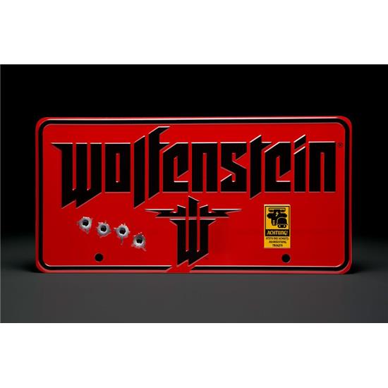 Wolfenstein: The New Colossus Metal Skilt