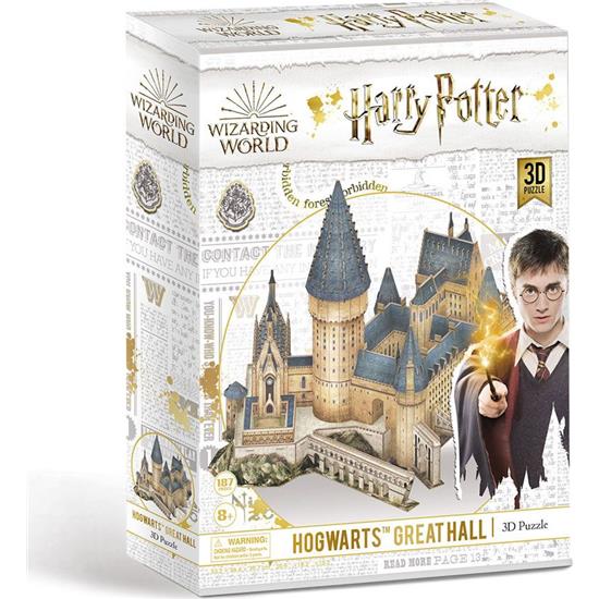 Harry Potter: Great Hall 3D Puslespil (187 brikker)