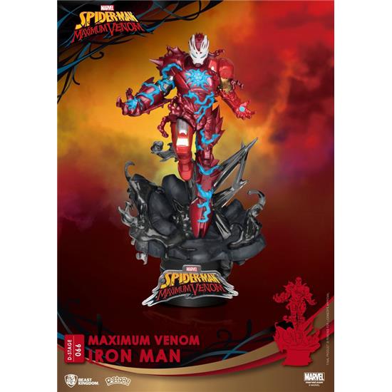 Iron Man: Maximum Venom Iron Man D-Stage Diorama 16 cm