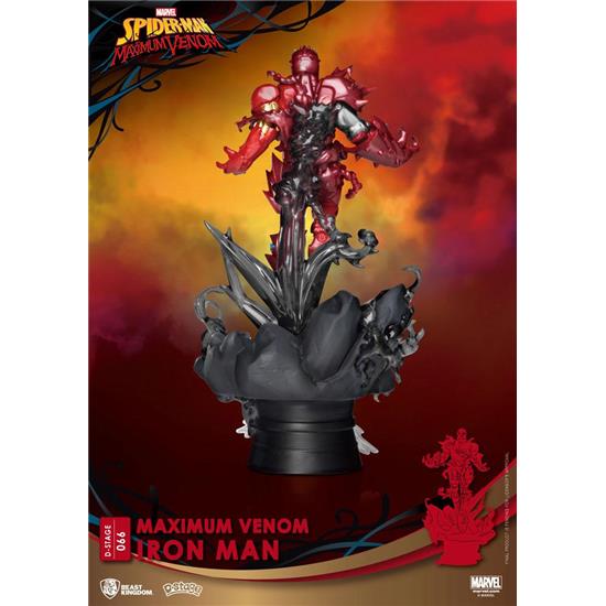 Iron Man: Maximum Venom Iron Man D-Stage Diorama 16 cm