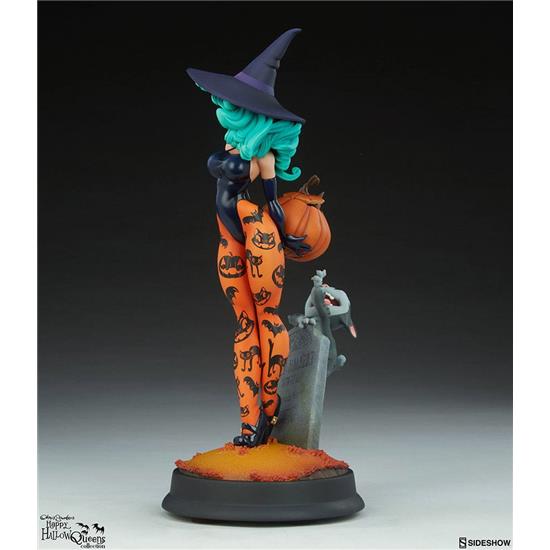 Diverse: Pumpkin Witch Statue by Chris Sanders 34 cm