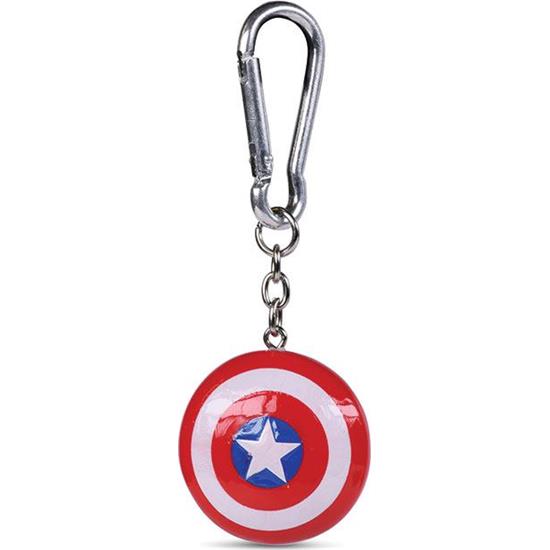 Captain America: Captain America Shield Nøglering 4 cm