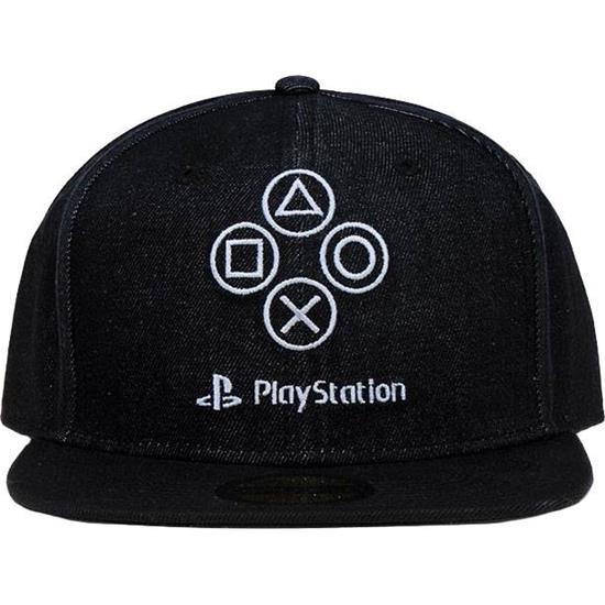 Sony Playstation: PS5 Denim Symbols Snapback Cap